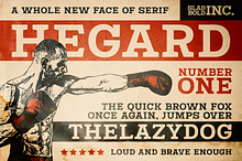 Hegard - Vintage Boxing Fonts