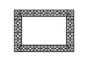 Geometric Border Frame Bundle, an Illustration by Designer_Momina (Thumbnail 7 of 31)