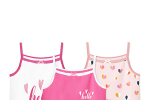 Baby Girl Tank Blouse Mock-ups Set