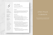 Modern Resume Template - The Helena, a Resume Template by AntDesignStudio (Thumbnail 2 of 9)