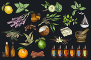 Aromatherapy and Essential Oils, an Illustration by Lady Spy (Thumbnail 2 of 7)
