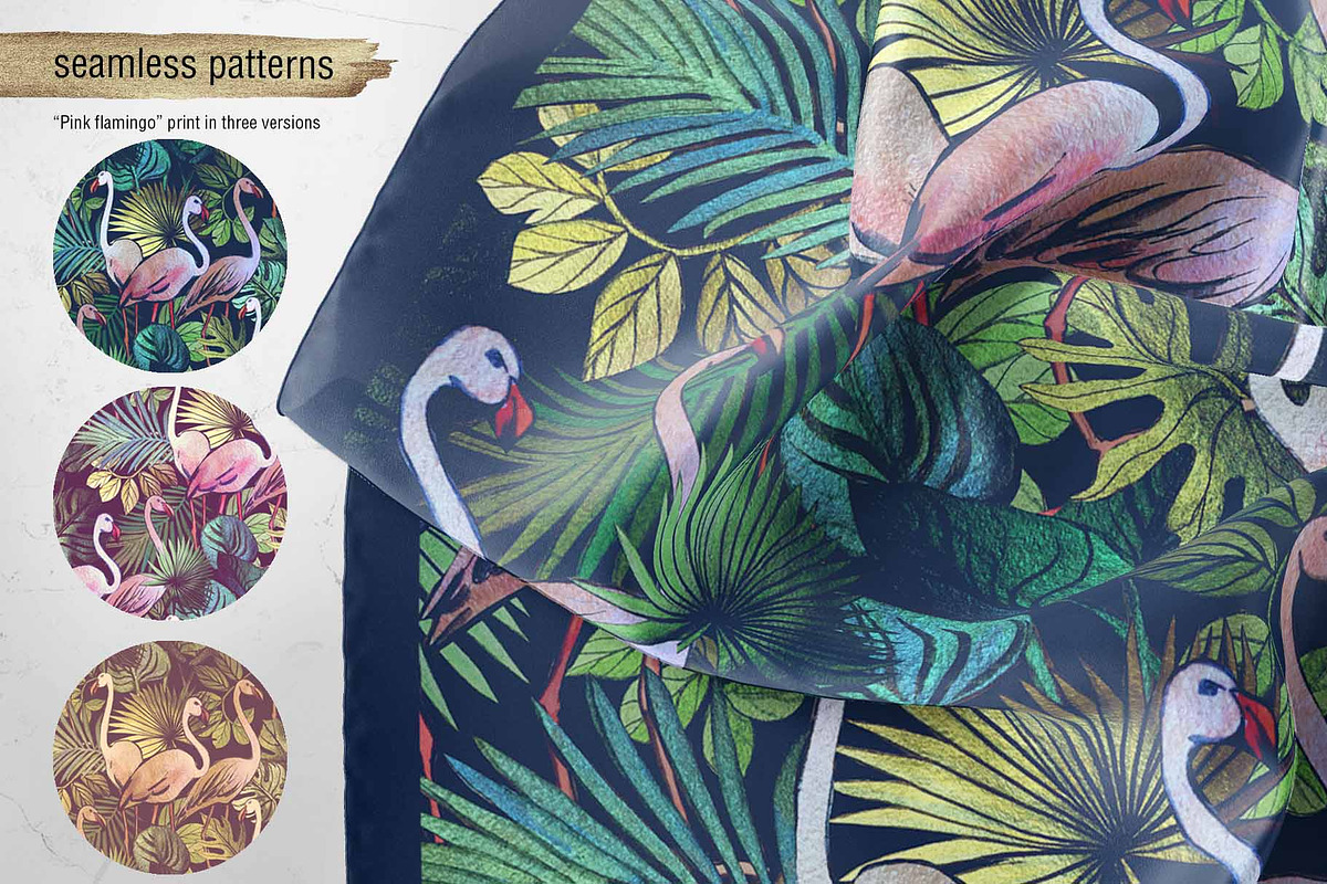 Shining tropics, a Pattern Graphic by emeraldthue (Photo 6 of 9)