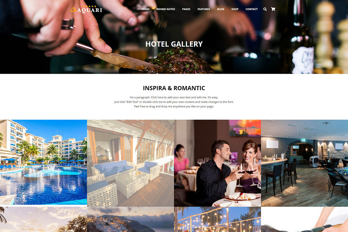 Aquari - Hotel, Resoft & Business, a WordPress Template by Cherry Wordpress Theme (Photo 6 of 10)