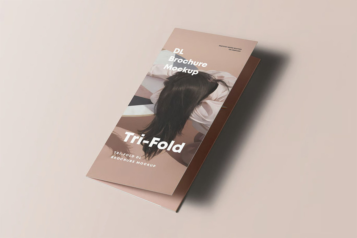 Tri-Fold DL Brochure Mock-up, an Advertising Mockup by zippypixelstudio (Photo 7 of 16)
