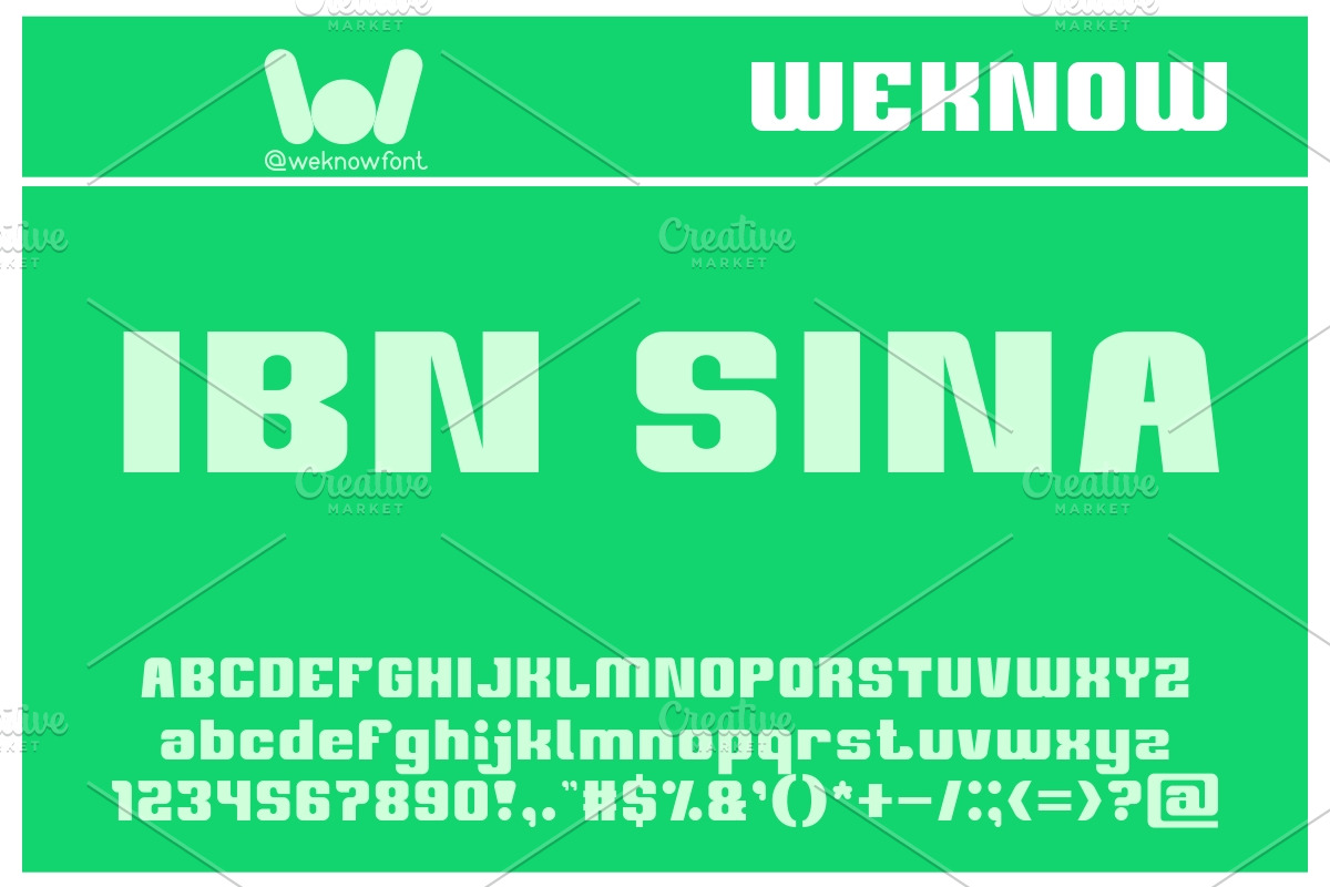 Philosophy font, a Sans Serif Font by weknow (Photo 4 of 5)