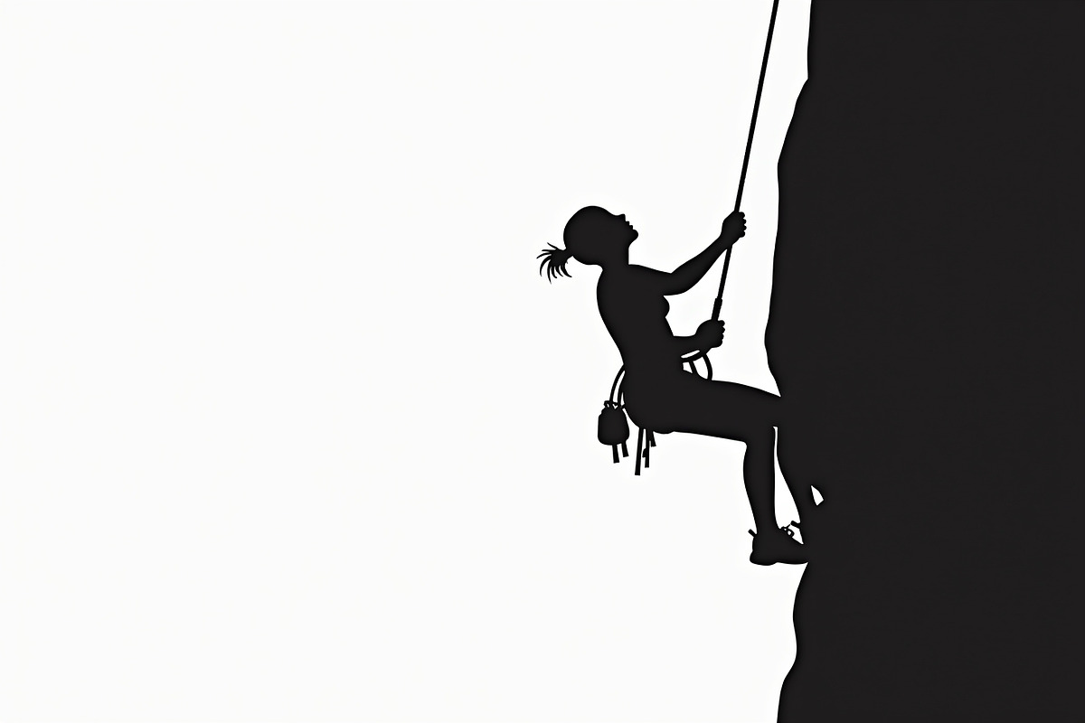 Adventure Climbers Silhouette Set, an Illustration by jahid234 (Photo 6 of 21)