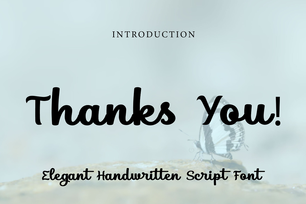 Betterfly, a Script Font by Wow Magic (Photo 3 of 3)