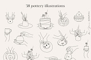 Pottery collection, a Person Illustration by Alisovna (Thumbnail 3 of 10)