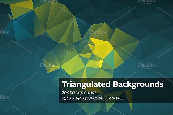 Triangulated - Abstract Backgrounds preview 6