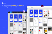 Handler - File Manage UI Kit for iOS, an App Template by Ragul Creates (Thumbnail 4 of 8)