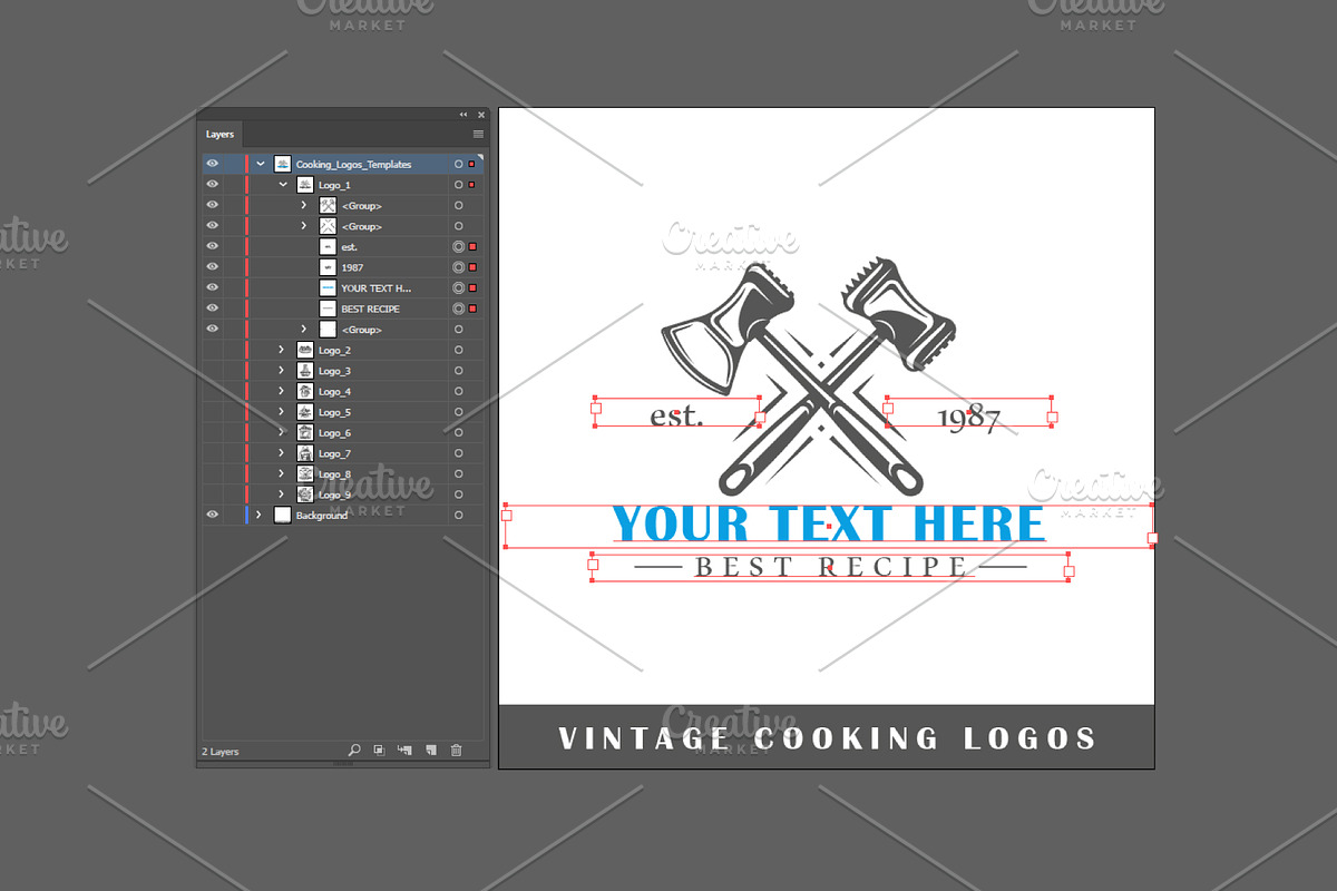 18 Cooking Logos Templates, a Branding & Logo Template by Art Design (Photo 8 of 26)