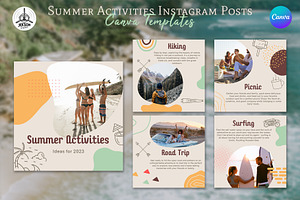 Instagram Summer Posts Pack