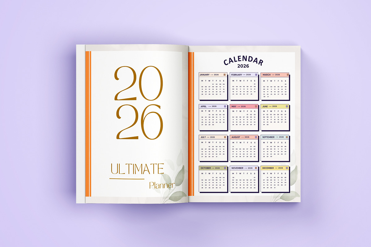 2025-2026 Garden Planner Canva, a Stationery Template by Designmela01 (Photo 4 of 5)