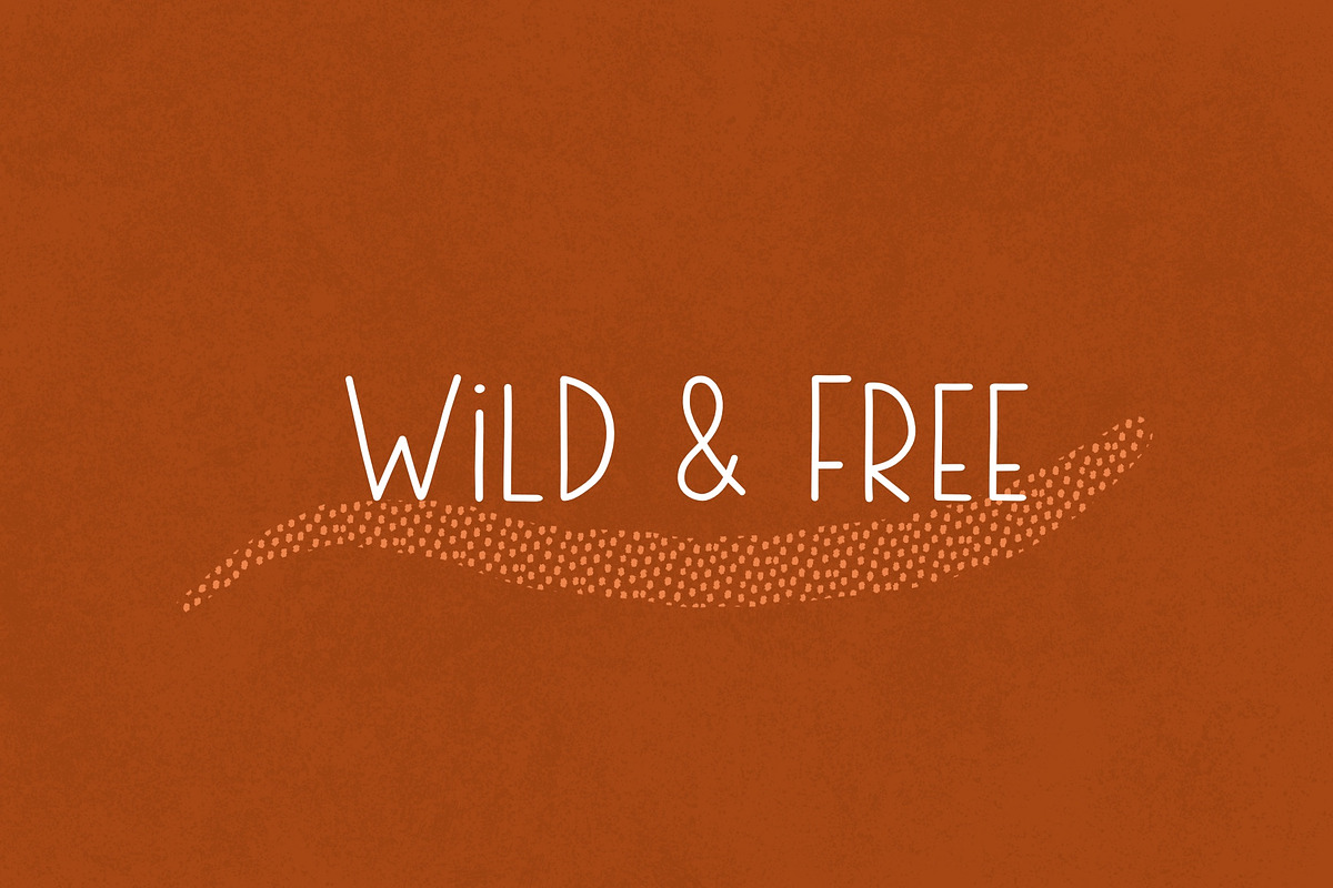 Salted Caramel | Handwritten Font, a Sans Serif Font by Faber Co. (Photo 5 of 5)