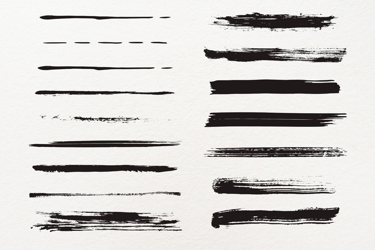 400 ink vector brushes, a Brush Add-On by Anna Violet (Photo 3 of 5)
