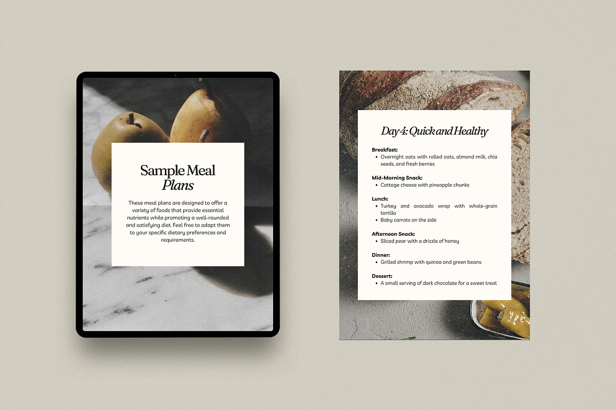 Nutrition Coach Ebook - Canva, a Magazine Template by Willoe Studio (Photo 9 of 11)