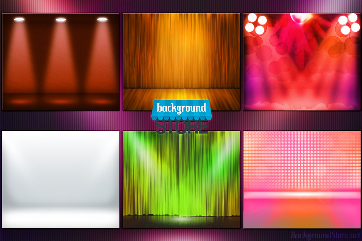 Spotlight Backdrops Bundle, a Texture Graphic by Backgrounds Store