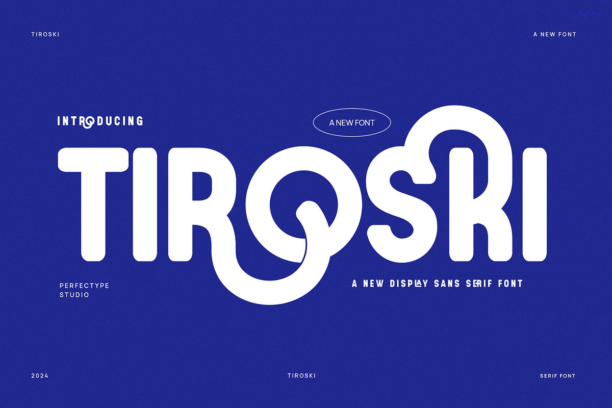 Tirqski Modern Ligature Sans Serif, a Sans Serif Font by Perfectype (Photo 1 of 6)