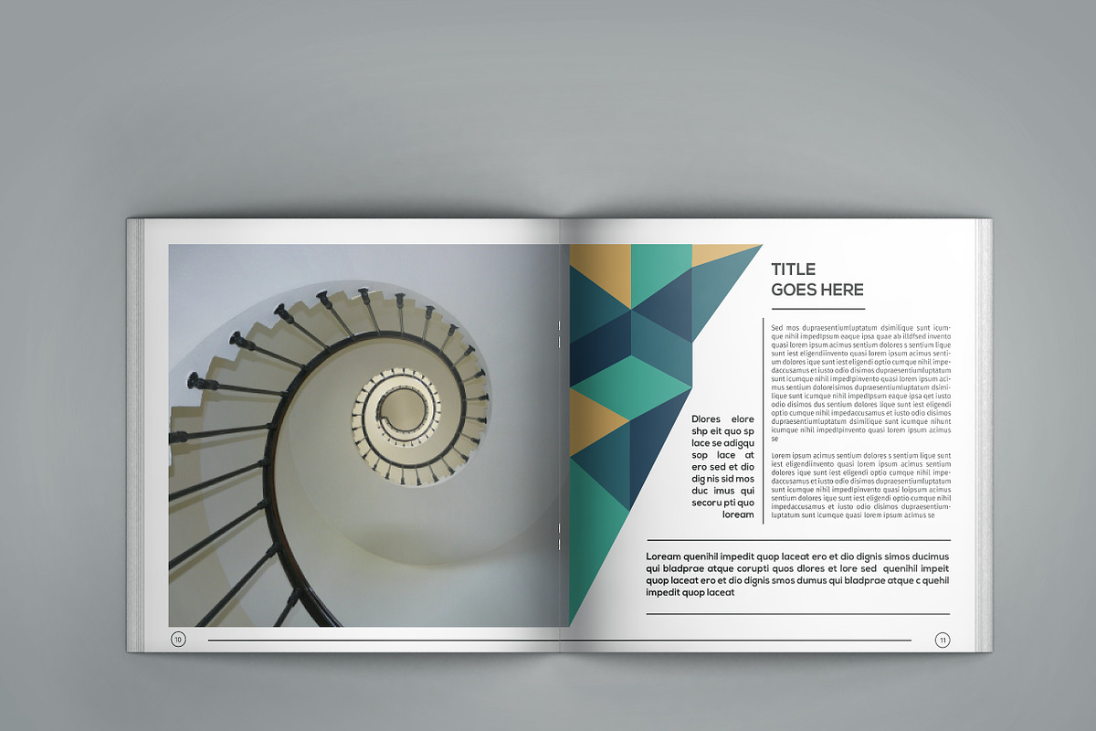 Architecture Brochure Template, a Brochure Template by retrographix (Photo 6 of 10)