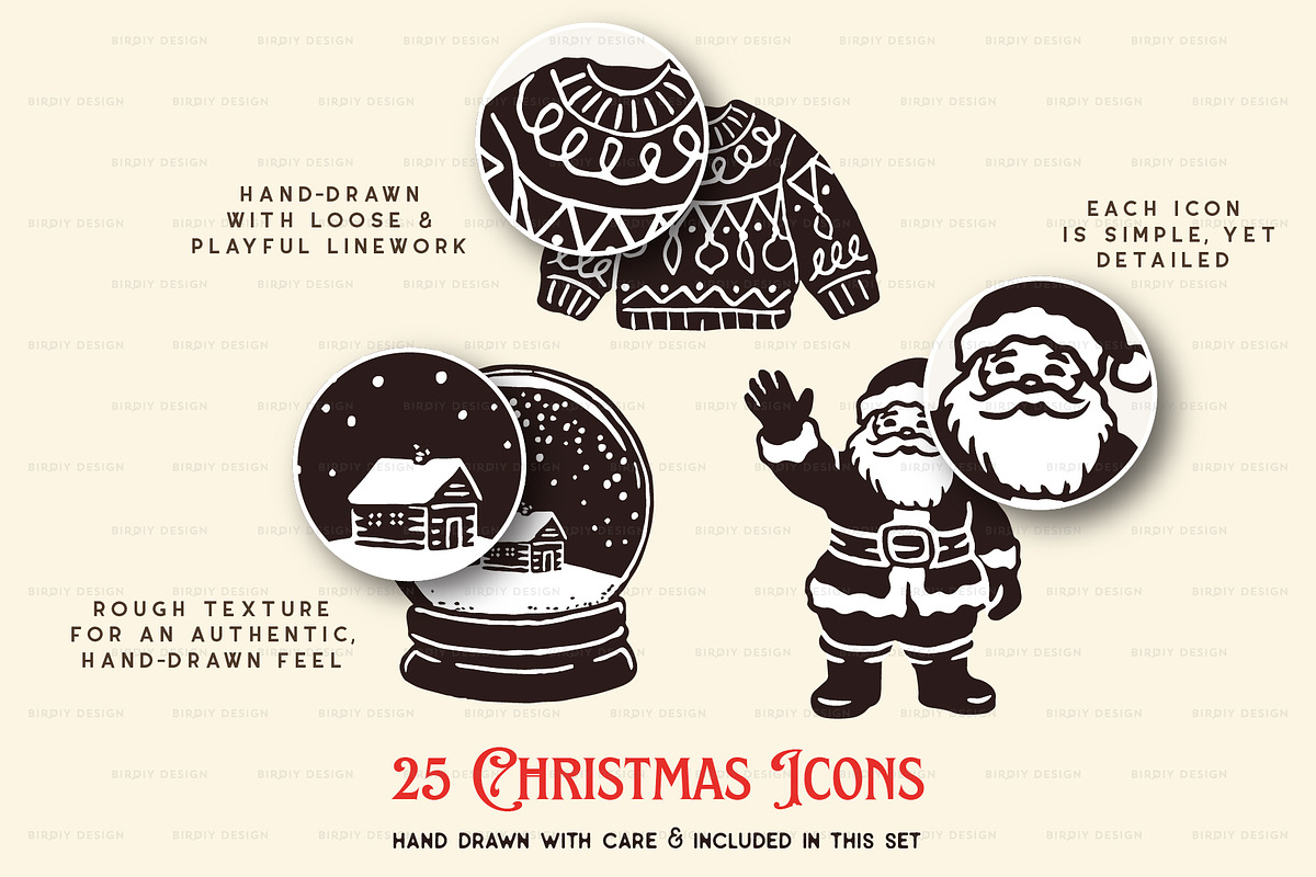 Christmas Wonderland Winter Icons, a Solid Icon by BirDIY Design (Photo 5 of 9)