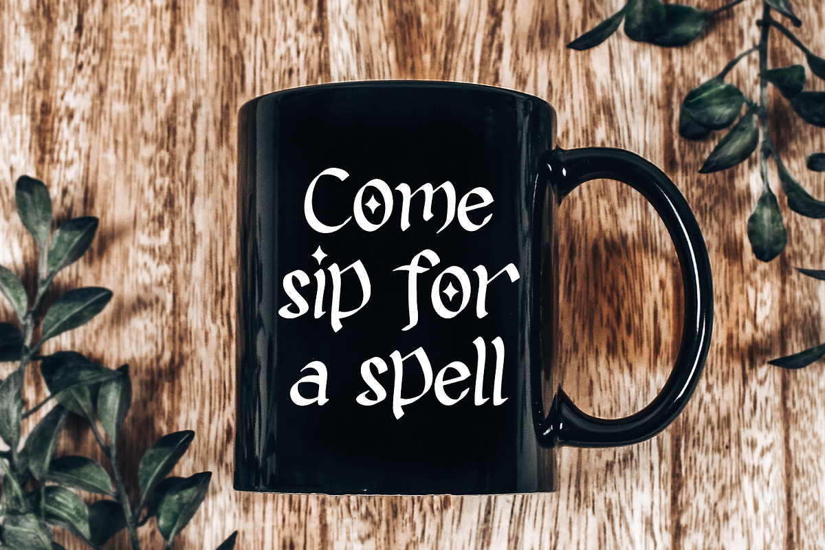 Witchlore Display Font, a Handwritten Font by Beck McCormick (Photo 5 of 10)