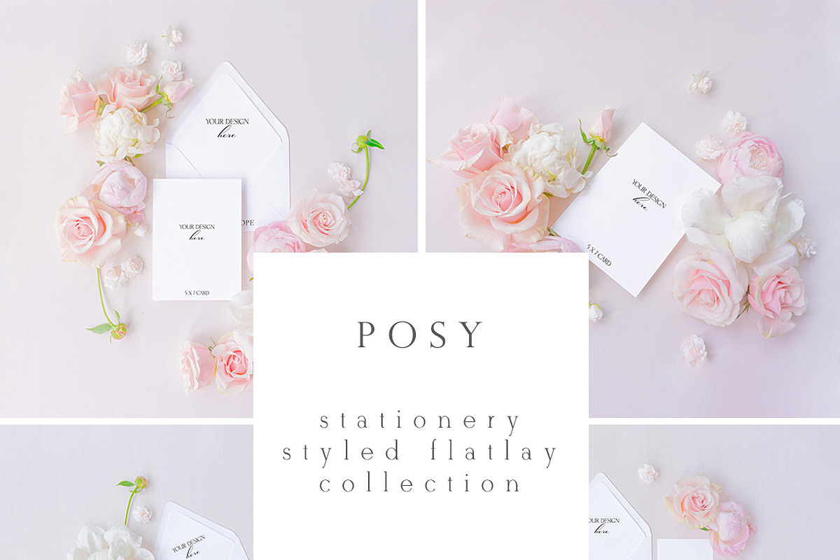 Card Mockup Bundle - Posy bundle, a Product Mockup by The Amore Vault (Photo 4 of 4)