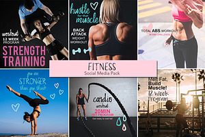 Fitness Social Media Pack