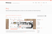 Minicorp - Agency WordPress Theme, a WordPress Template by IshYoBoy (Thumbnail 5 of 7)