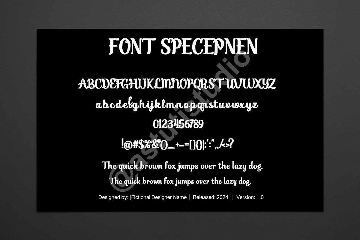 Jada | Elegant Serif Typeface for Lu, a Font by Astuti Studio (Photo 2 of 15)