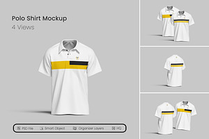 Polo Shirt Mockup