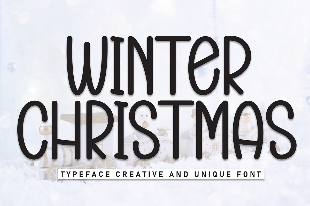 Winter Christmas | Script Font, a Script Font by Scratchones (Photo 1 of 8)