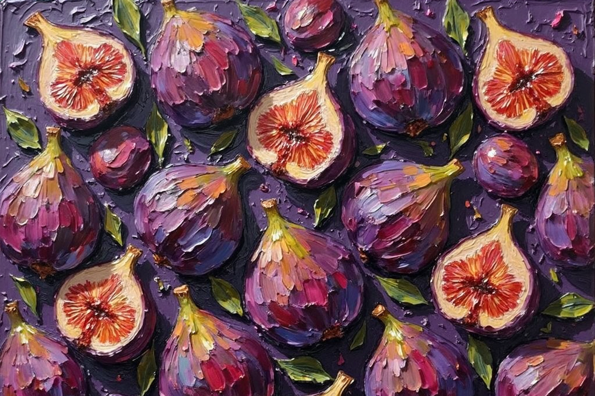 Tropical, Summer Fruit Oil Painting, a Food Illustration by PLUM&FIGS (Photo 21 of 22)