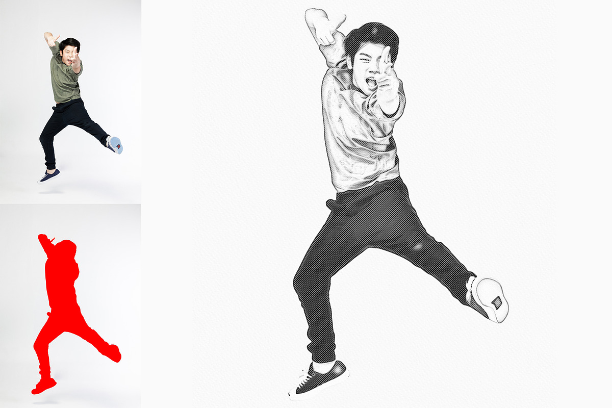 Line Art & Sketch Effect, an Action Add-On by MRI STUDIO (Photo 7 of 11)