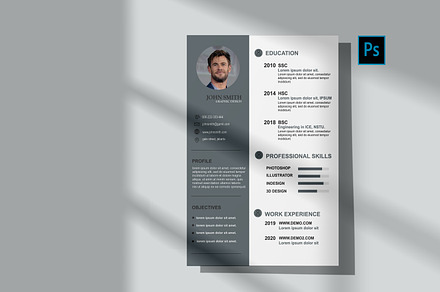 Creative cv/resume template