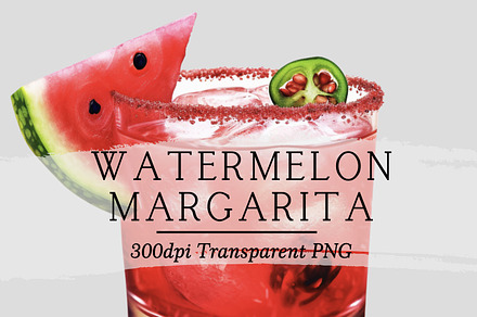 Spicy Watermelon Margarita Cocktail