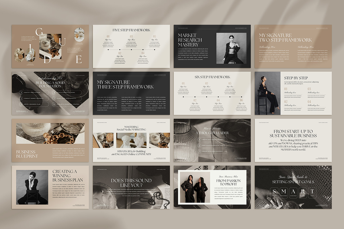 Life Coach Slide Deck CANVA, a Presentation Template by Studio Loire (Photo 7 of 10)