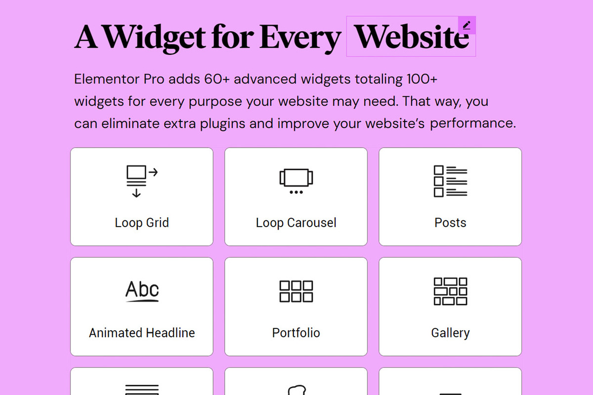 Elementor Pro Official License preview 2