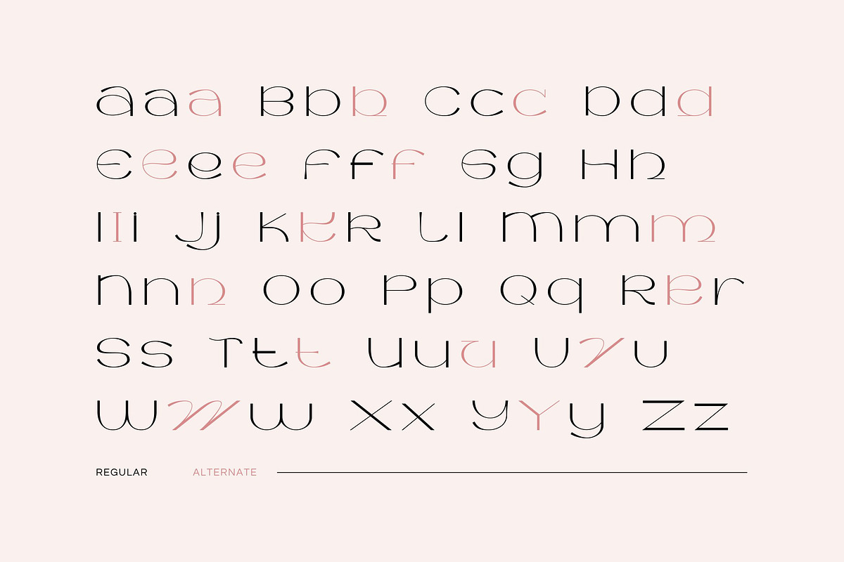Yogie Vecan - Aesthetic Wide Font, a Sans Serif Font by Imoodev (Photo 5 of 6)