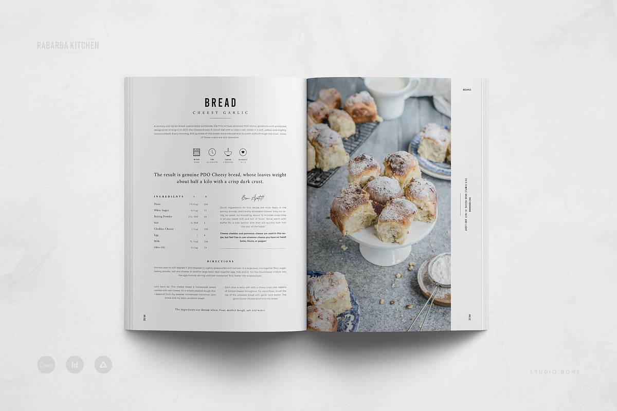 Cookbook | Recipe Book, a Brochure Template by Studio Bons (Photo 12 of 26)