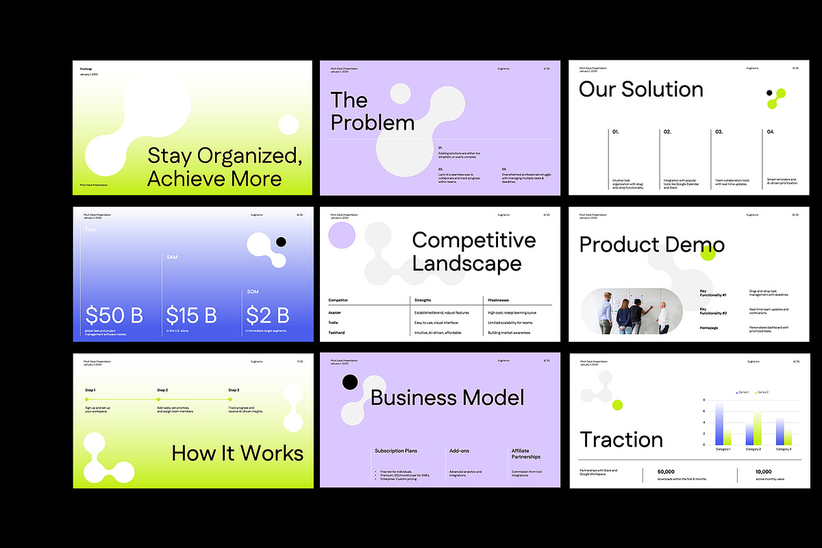 Pitch Deck Powerpoint Bundle Ver 1.0, a Presentation Template by Neermana (Photo 5 of 19)