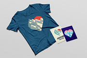 Love Mountains Badge, an Illustration by tetiana.svirska (Thumbnail 4 of 4)