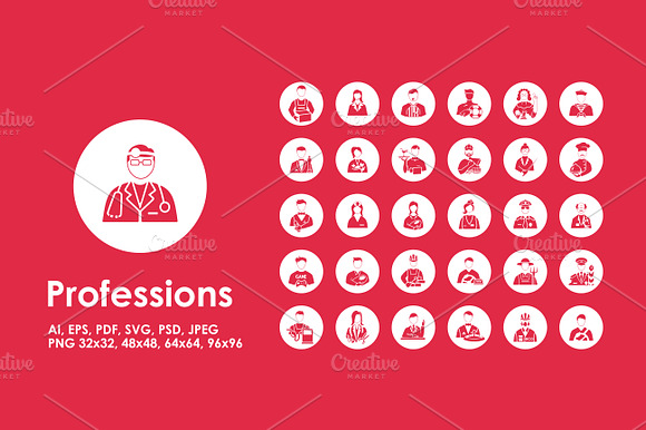 Professions Icons