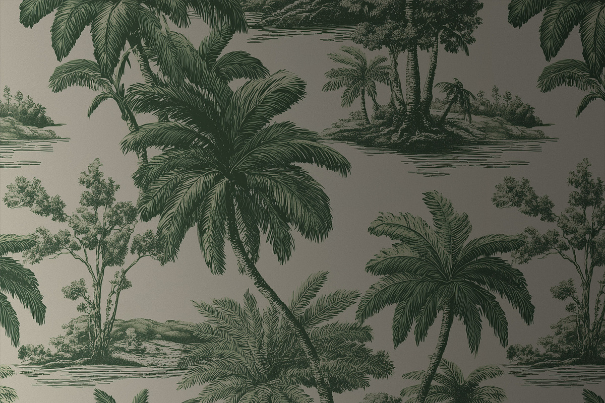 RETRO PALM TREES Seamless Pattern, a Pattern Graphic by AYAKA Studio Co. (Photo 6 of 8)