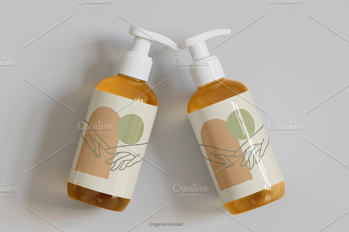 Bottle pump mockup bundles, a Cups & Container Mockup by Ambo Ampeng (Photo 16 of 22)