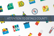 Flatilicious 200 icons, an Icon by PixelBazaar (Thumbnail 4 of 4)