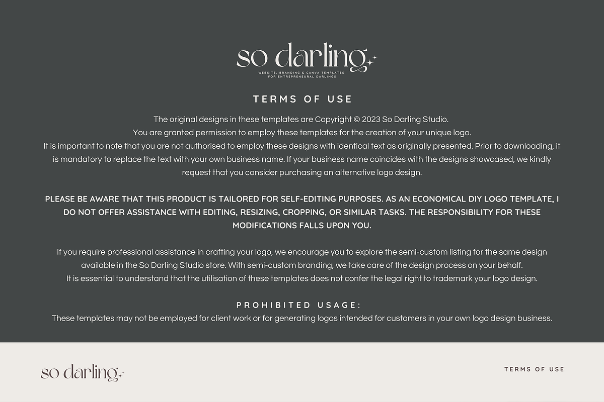 Canva - Wedding Planner Logo, a Branding & Logo Template by So Darling Studio (Photo 5 of 6)