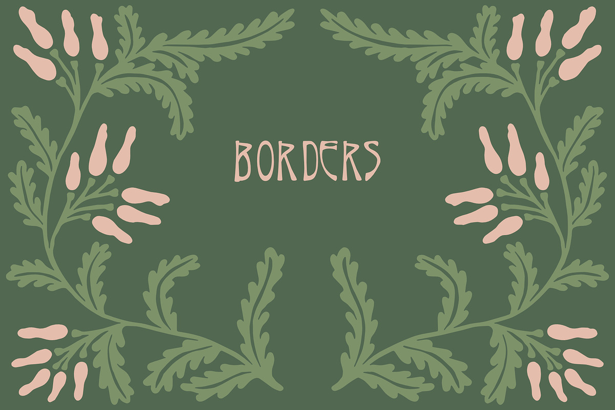 Art Nouveau Graphics Set, an Object Graphic by Liz Kohler Brown (Photo 10 of 27)
