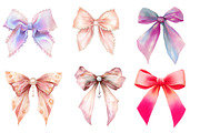 Coquette Ribbon Clipart, Coquette, an Illustration by Designworld (Thumbnail 2 of 5)