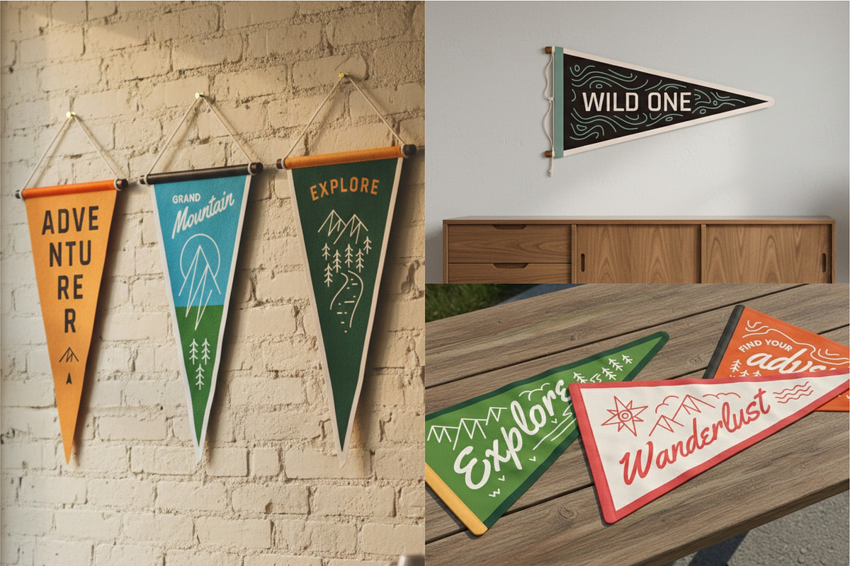 Pennant Flags, an Illustration by Firowerk (Photo 5 of 5)