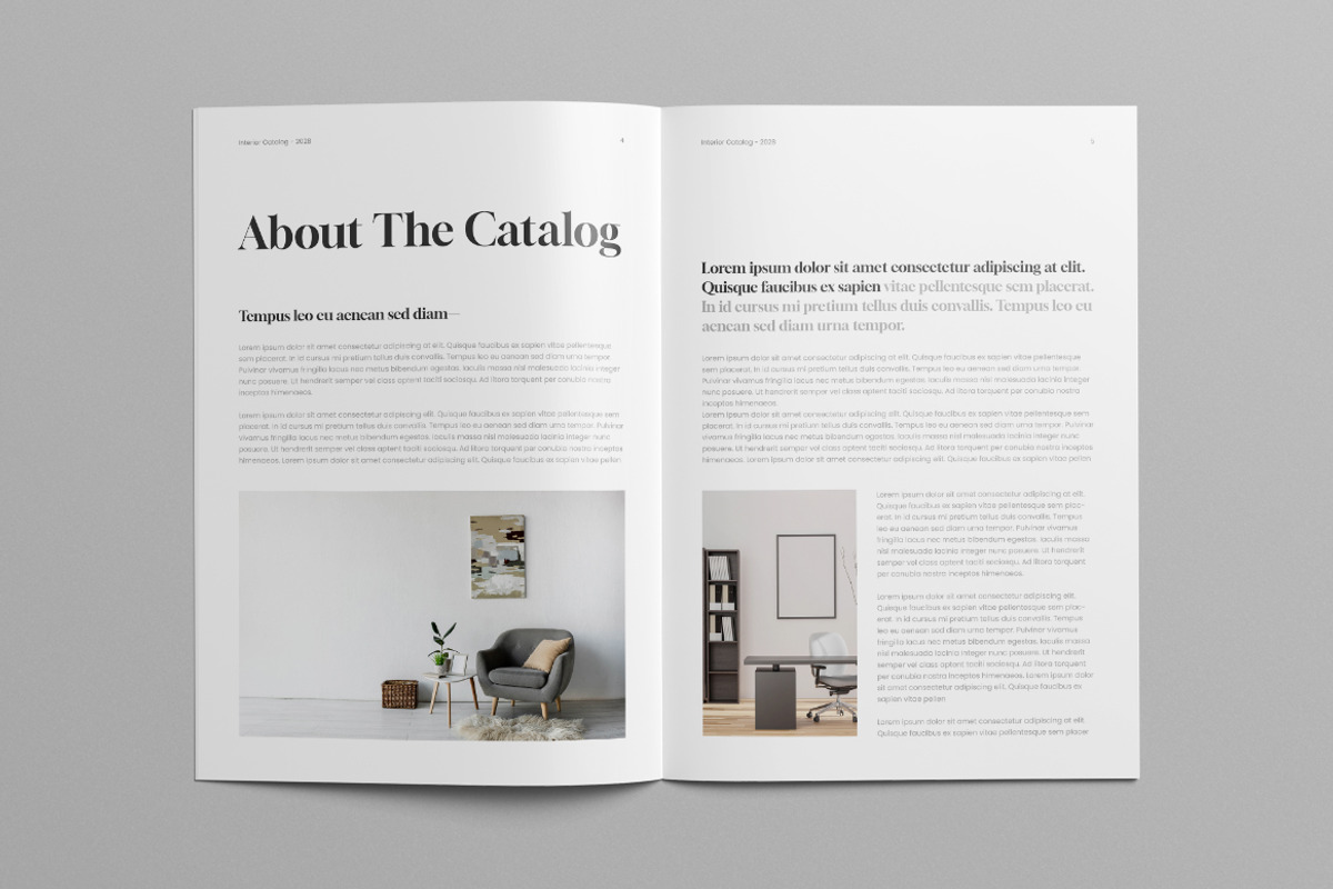 Catalog Template | Canva & Word, a Brochure Template by HiveArts (Photo 3 of 9)